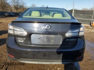 2010 Lexus HS 250h with VIN JTHBB1BA6A2020658, listed as a Copart auction lot 89001325 with 164,075 mi miles and Salvage Title. Bid and sale history available at DreamBid. Image 6.