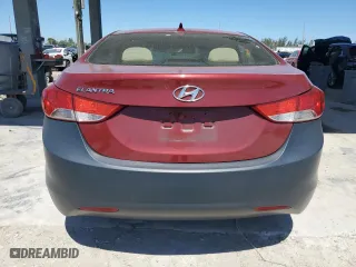 2013 Hyundai Elantra GLS with VIN 5NPDH4AE0DH265697, listed as a Copart auction lot 49908575 with 112,108 mi miles and Salvage Title. Bid and sale history available at carsss.com. Image 6.