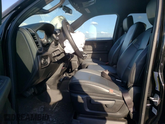 2021 Ram 2500 Tradesman with VIN 3C6UR5CLXMG694652, listed as a Copart auction lot 45122945 with 62,635 mi miles and Salvage Title. Bid and sale history available at carsss.com. Image 7.