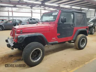 2004 Jeep Wrangler SE z VIN 1J4FA29164P771472, wystawiony jako Copart lot #48162335 z przebiegiem 175 764 mil mil oraz Szkoda całkowita • Salvage title. Historia ofert i sprzedaży dostępna na DreamBid. Obrazek 1.