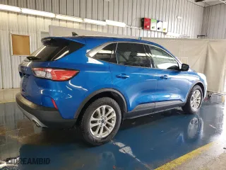 2021 Ford Escape SE with VIN 1FMCU0G61MUB25241, listed as a Copart auction lot 53341035 with 135,380 mi miles and Clean Title. Bid and sale history available at carsss.com. Image 3.