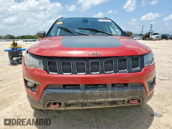 2020 Jeep Compass Trailhawk with VIN 3C4NJDDB5LT177298, listed as a Copart auction lot 61922045 with 108,619 mi miles and Salvage title. Bid and sale history available at DreamBid. Image 5.