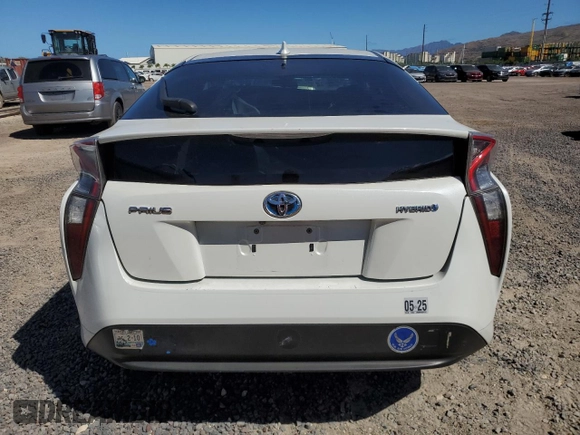2016 Toyota Prius Four with VIN JTDKARFU5G3517811, listed as a Copart auction lot 66237094 with 83,661 mi miles and Salvage title. Bid and sale history available at DreamBid. Image 6.