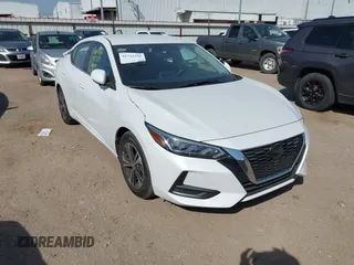 2022 Nissan Sentra SV z VIN 3N1AB8CV2NY318741, wystawiony jako IAAI lot #41722551 z przebiegiem 8 395 mil mil oraz . Historia ofert i sprzedaży dostępna na DreamBid. Obrazek 1.