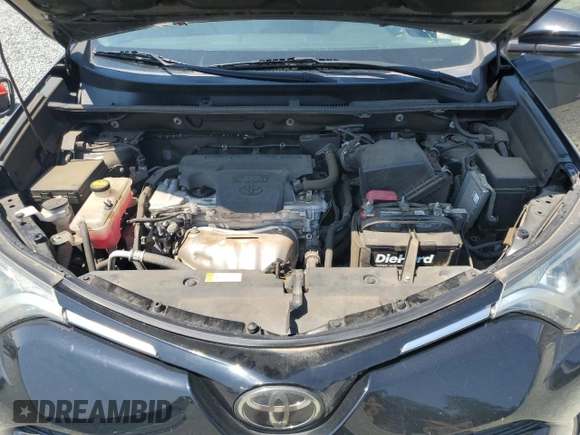 2018 Toyota RAV4 XLE with VIN 2T3WFREV6JW495822, listed as a Copart auction lot 62555325 with 88,808 mi miles and Salvage title. Bid and sale history available at DreamBid. Image 11.