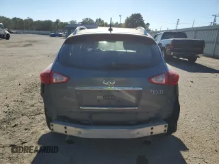 2008 Infiniti EX Journey with VIN JNKAJ09F08M356296, listed as a Copart auction lot 76591504 with 182,303 mi miles and Salvage Title. Bid and sale history available at carsss.com. Image 6.