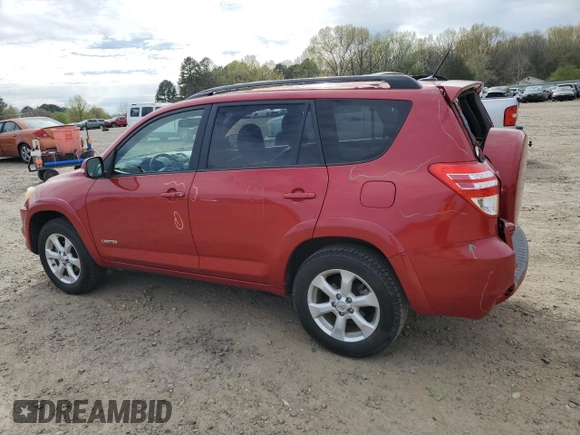 2010 Toyota RAV4 Ltd with VIN JTMDK4DV6A5092843, listed as a Copart auction lot 50541035 with 108,964 mi miles and Salvage Title. Bid and sale history available at carsss.com. Image 2.