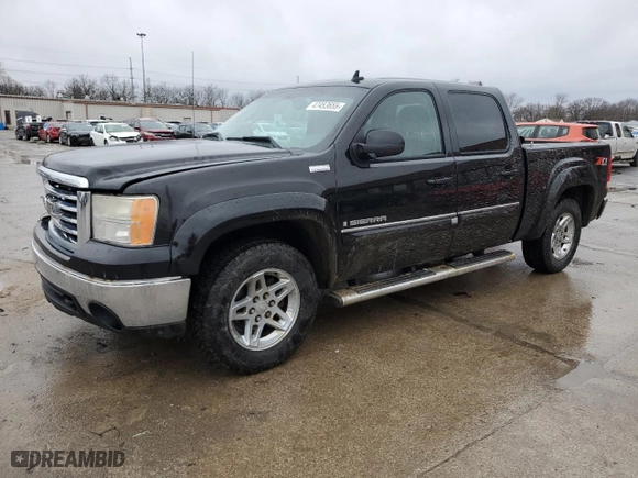 2008 GMC Sierra 1500 Work Truck with VIN 2GTEK13M581321262, listed as a Copart auction lot 47453655 with 161,582 mi miles and Salvage Title. Bid and sale history available at carsss.com. Image 1.