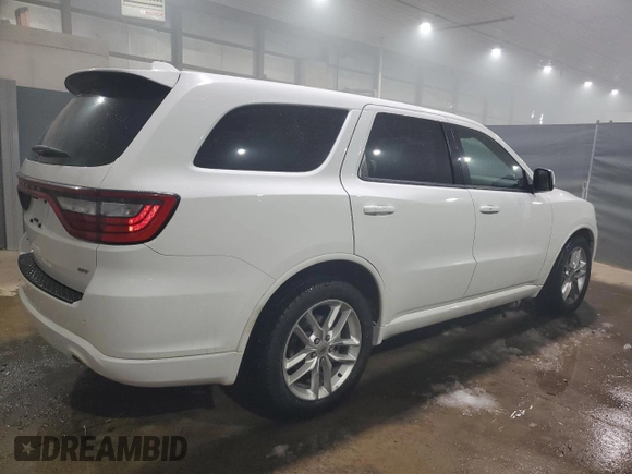 2022 Dodge Durango GT Plus with VIN 1C4RDHDGXNC218311, listed as a Copart auction lot 88631875 with 55,382 mi miles and Clean Title. Bid and sale history available at DreamBid. Image 3.