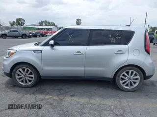 2018 Kia Soul + with VIN KNDJP3A55J7610187, listed as a IAAI auction lot 42121752 with 65,204 mi miles. Bid and sale history available at carsss.com. Image 14.