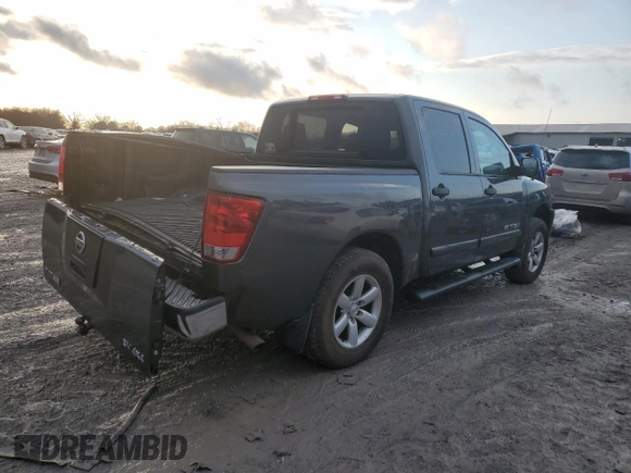 2012 Nissan Titan SV with VIN 1N6AA0EC2CN310143, listed as a Copart auction lot 42346455 with 225,755 mi miles and Salvage Title. Bid and sale history available at carsss.com. Image 3.