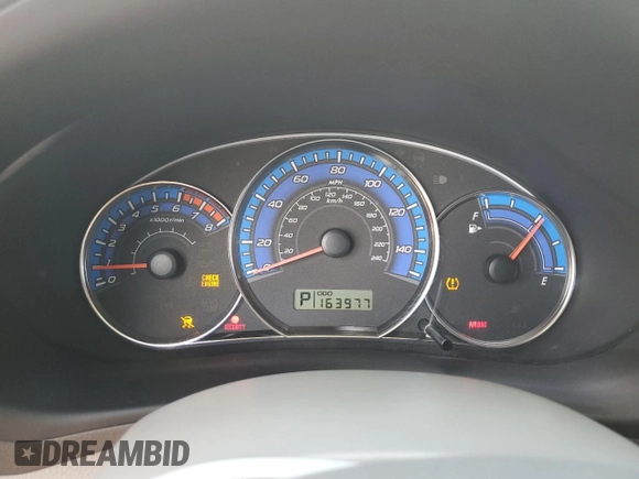 2009 Subaru Forester X with VIN JF2SH61699H769569, listed as a Copart auction lot 61189925 with 163,977 mi miles and Salvage title. Bid and sale history available at DreamBid. Image 9.