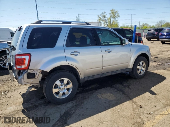 2012 Ford Escape Limited with VIN 1FMCU0E7XCKB77523, listed as a Copart auction lot 55421465 with 101,979 mi miles and Clean Title. Bid and sale history available at DreamBid. Image 3.