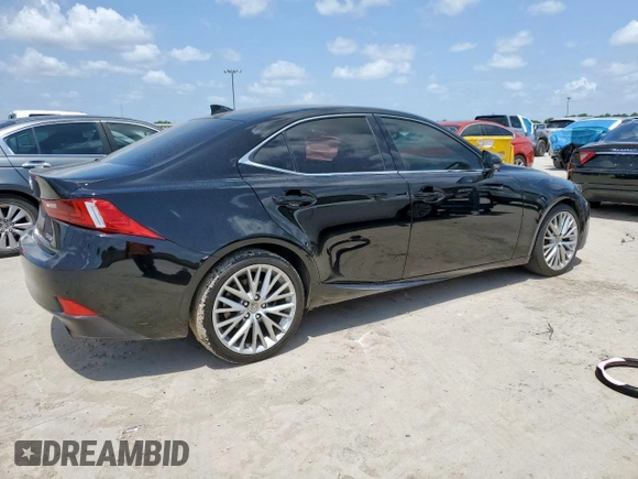2014 Lexus IS 250 z VIN JTHBF1D21E5029539, wystawiony jako Copart lot #59970435 z przebiegiem 154 326 mil mil oraz Szkoda całkowita • Salvage title. Historia ofert i sprzedaży dostępna na DreamBid. Obrazek 3.