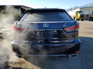 2021 Lexus RX with VIN 2T2YZMDA2MC283625, listed as a Copart auction lot 45634655 with 57,460 mi miles and Salvage Title. Bid and sale history available at carsss.com. Image 6.