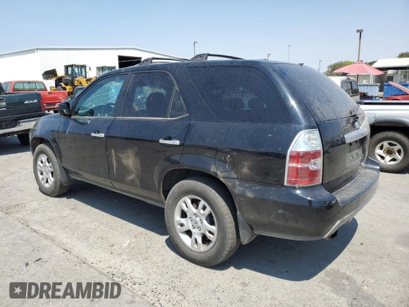 2006 Acura MDX Touring RES w/Navi with VIN 2HNYD18946H513699, listed as a Copart auction lot 63104464 with 186,049 mi miles and Salvage Title. Bid and sale history available at carsss.com. Image 2.