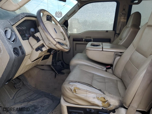 2008 Ford Super Duty F-350 SRW XL with VIN 1FTWW31R98ED53701, listed as a Copart auction lot 88039655 with 247,042 mi miles and Salvage Title. Bid and sale history available at carsss.com. Image 7.