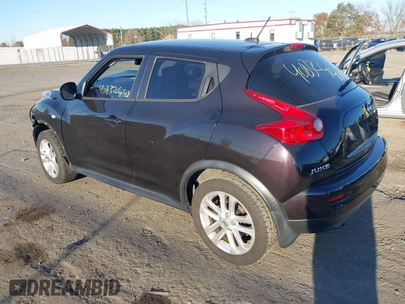 2014 Nissan Juke S with VIN JN8AF5MV3ET359780, listed as a IAAI auction lot 40832448 with 118,405 mi miles. Bid and sale history available at carsss.com. Image 3.