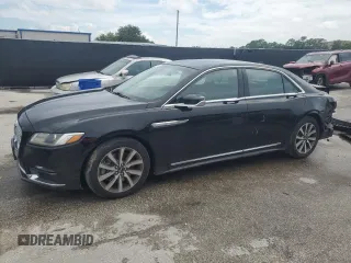 2019 Lincoln Continental Livery with VIN 1LN6L9HK2K5606705, listed as a Copart auction lot 64357405 with 45,403 mi miles and Non repairable. Bid and sale history available at DreamBid. Image 1.