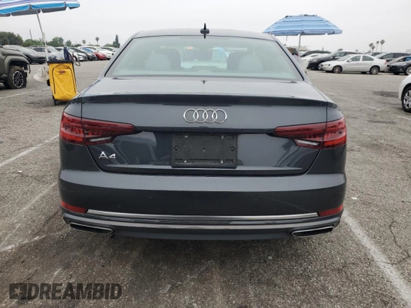2019 Audi A4 Premium Plus z VIN WAUHMAF49KA010060, wystawiony jako Copart lot #59734185 z przebiegiem 44 891 mil mil oraz Szkoda całkowita • Salvage title. Historia ofert i sprzedaży dostępna na DreamBid. Obrazek 6.