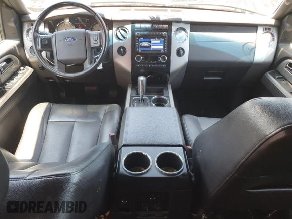 2011 Ford Expedition Limited with VIN 1FMJU2A53BEF42709, listed as a Copart auction lot 56791995 with 130,867 mi miles and Salvage title. Bid and sale history available at DreamBid. Image 8.