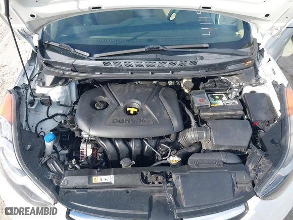 2013 Hyundai Elantra GLS PZEV with VIN 5NPDH4AE1DH407717, listed as a IAAI auction lot 41453055 with 118,693 mi miles. Bid and sale history available at carsss.com. Image 10.
