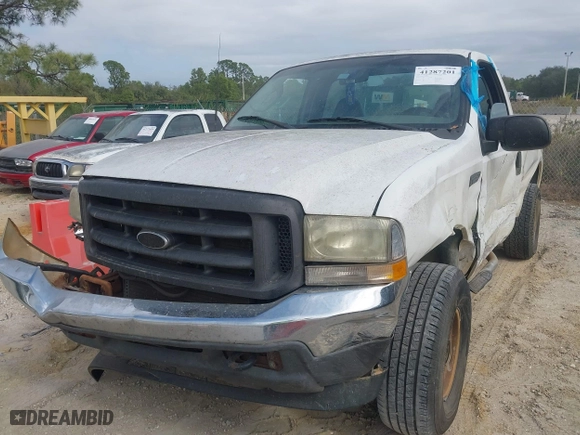 2003 Ford Super Duty F-250 XL with VIN 1FTNF21L13EB84283, listed as a IAAI auction lot 41287201 with 192,407 mi miles. Bid and sale history available at carsss.com. Image 19.