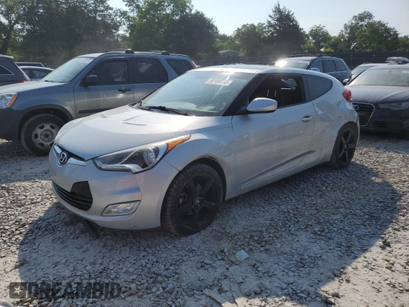 2014 Hyundai Veloster RE:FLEX with VIN KMHTC6AD3EU217496, listed as a Copart auction lot 59189055 with 134,923 mi miles and Clean title. Bid and sale history available at DreamBid. Image 1.