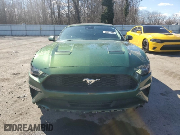 2022 Ford Mustang EcoBoost with VIN 1FATP8UH0N5129315, listed as a Copart auction lot 47427235 with 51,338 mi miles and Non Repairable. Bid and sale history available at carsss.com. Image 5.