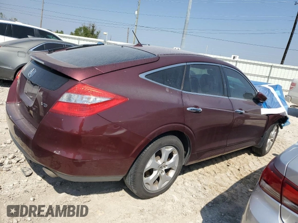 2012 Honda Crosstour EX-L with VIN 5J6TF1H50CL004418, listed as a Copart auction lot 73515044 with 0 mi miles and Salvage Title. Bid and sale history available at carsss.com. Image 3.
