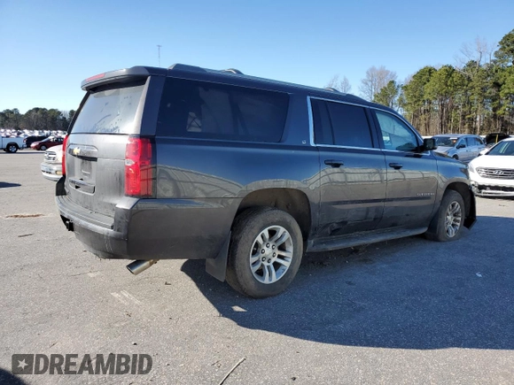 2018 Chevrolet Suburban LT with VIN 1GNSCHKC2JR384969, listed as a Copart auction lot 48212975 with 136,867 mi miles and Salvage Title. Bid and sale history available at carsss.com. Image 3.