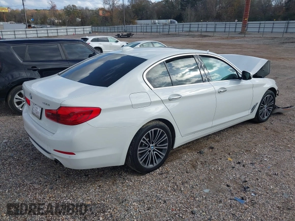 2018 BMW 5 Series 530i with VIN WBAJA5C5XJWA56855, listed as a IAAI auction lot 41128814 with Not Provided miles and . Bid and sale history available at DreamBid. Image 4.