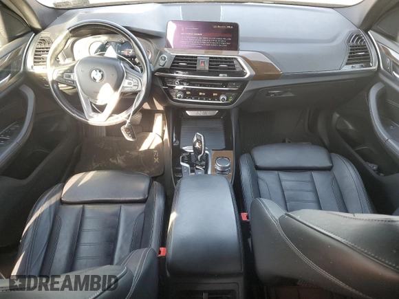 2018 BMW X3 xDrive30i with VIN 5UXTR9C55JLD65984, listed as a Copart auction lot 54907385 with 102,282 mi miles and Salvage Title. Bid and sale history available at DreamBid. Image 8.