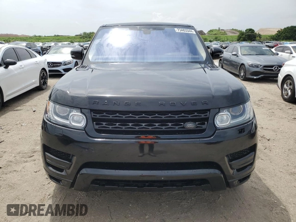 2017 Land Rover Range Rover Sport SE with VIN SALWG2FK7HA126929, listed as a Copart auction lot 73483344 with 137,481 mi miles and Clean Title. Bid and sale history available at carsss.com. Image 5.