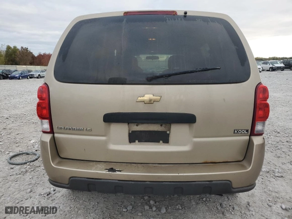 2006 Chevrolet Uplander LS with VIN 1GNDU23L66D198227, listed as a Copart auction lot 76507464 with NaN miles and Clean Title. Bid and sale history available at carsss.com. Image 6.