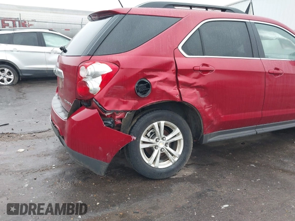 2015 Chevrolet Equinox LT with VIN 2GNALBEK2F6392875, listed as a IAAI auction lot 41185200 with 42,186 mi miles. Bid and sale history available at carsss.com. Image 6.