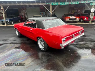 1968 Ford Mustang z VIN 8F01J116489, wystawiony jako Copart lot #60358705 z przebiegiem 706 940 mil mil oraz Czysty tytuł • Clean title. Historia ofert i sprzedaży dostępna na DreamBid. Obrazek 3.