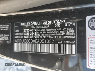 2014 Mercedes-Benz S S 550 with VIN WDDUG8CB0EA051322, listed as a Copart auction lot 52672685 with 75,930 mi miles and Salvage Title. Bid and sale history available at carsss.com. Image 13.