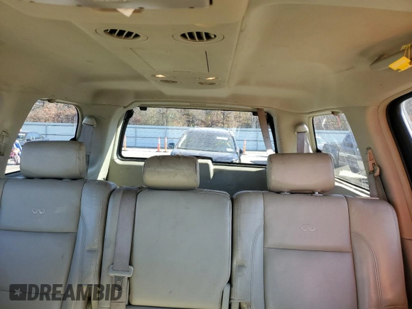 2004 Infiniti QX56 with VIN 5N3AA08C54N812468, listed as a Copart auction lot 77897554 with 0 mi miles and Salvage Title. Bid and sale history available at carsss.com. Image 10.