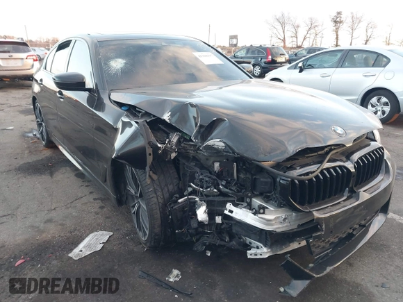 2021 BMW 5 Series 540i with VIN WBA53BJ02MWX06622, listed as a IAAI auction lot 41368197 with Not Provided miles and . Bid and sale history available at DreamBid. Image 1.