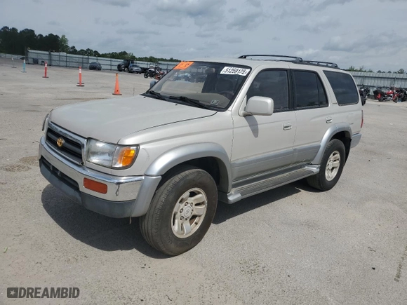 1998 Toyota 4Runner Limited with VIN JT3HN87R6W9010225, listed as a Copart auction lot 51259125 with 160,525 mi miles and Clean Title. Bid and sale history available at carsss.com. Image 1.