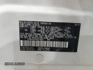 2010 Toyota RAV4 Ltd with VIN JTMDK4DV4AD015667, listed as a Copart auction lot 52494325 with 157,607 mi miles and Salvage Title. Bid and sale history available at carsss.com. Image 14.