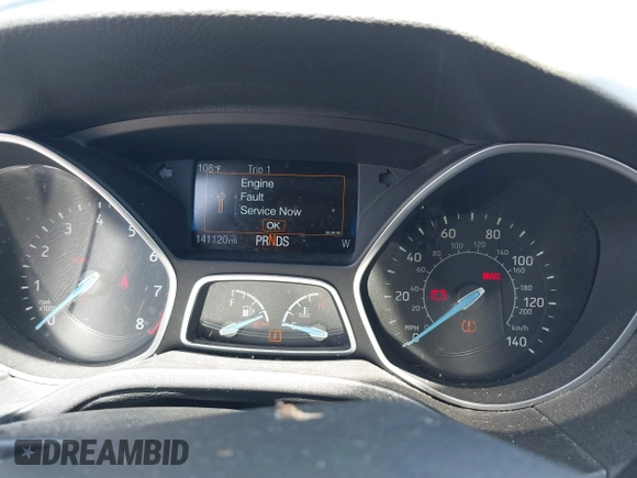 2016 Ford Focus SE with VIN 1FADP3F29GL289322, listed as a IAAI auction lot 42545155 with 141,120 mi miles and . Bid and sale history available at DreamBid. Image 7.