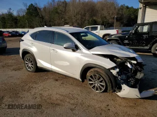 2017 Lexus NX with VIN JTJYARBZ0H2060406, listed as a Copart auction lot 88047045 with 123,643 mi miles and Salvage Title. Bid and sale history available at carsss.com. Image 4.