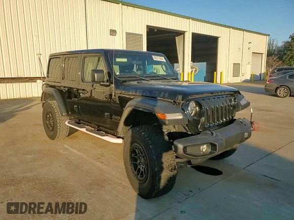 2022 Jeep Wrangler Unlimited High Tide with VIN 1C4HJXDG0NW247152, listed as a Copart auction lot 82371674 with 32,417 mi miles and Salvage Title. Bid and sale history available at DreamBid. Image 10.