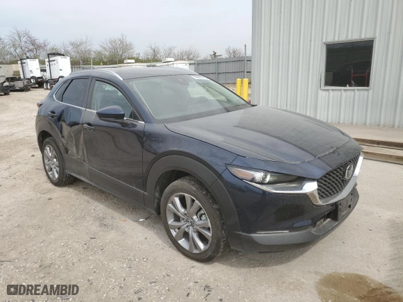 2023 Mazda CX-30 2.5 S Select Package with VIN 3MVDMBBM0PM583452, listed as a Copart auction lot 50622745 with 4,547 mi miles and Salvage Title. Bid and sale history available at carsss.com. Image 4.