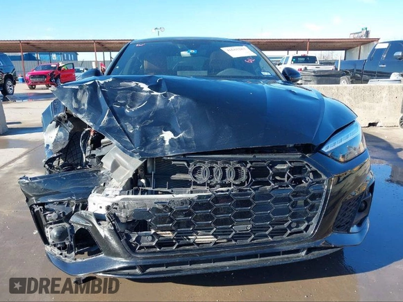 2023 Audi A5 Sportback S line Premium Plus with VIN WAUFACF54PA065172, listed as a IAAI auction lot 41663283 with 24,465 mi miles. Bid and sale history available at carsss.com. Image 6.