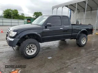 1999 Toyota Tacoma with VIN 4TAWM72N7XZ408173, listed as a Copart auction lot 57419225 with 254,864 mi miles and Salvage title. Bid and sale history available at DreamBid. Image 1.