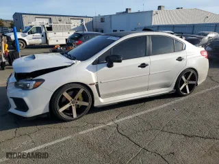2018 Subaru WRX STI with VIN JF1VA2N6XJ9806331, listed as a Copart auction lot 49812575 with 121,771 mi miles and Salvage Title. Bid and sale history available at carsss.com. Image 1.