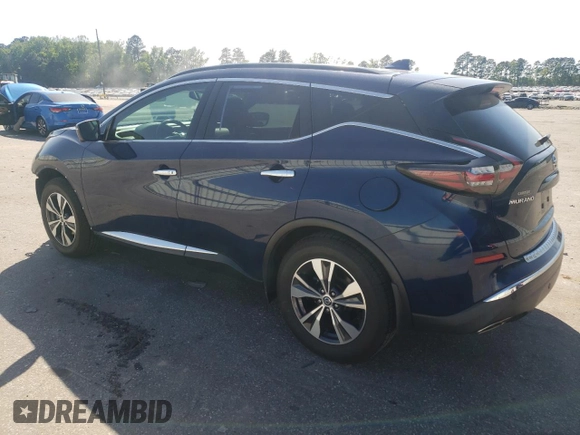 2020 Nissan Murano SV with VIN 5N1AZ2BS5LN173617, listed as a Copart auction lot 54603575 with 46,400 mi miles and Salvage title. Bid and sale history available at DreamBid. Image 2.